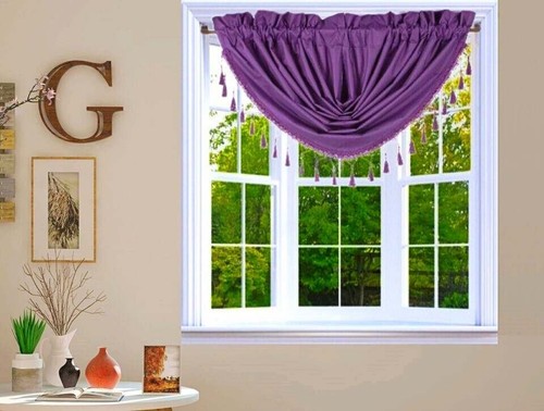 1pc waterfall valance - 1pc,